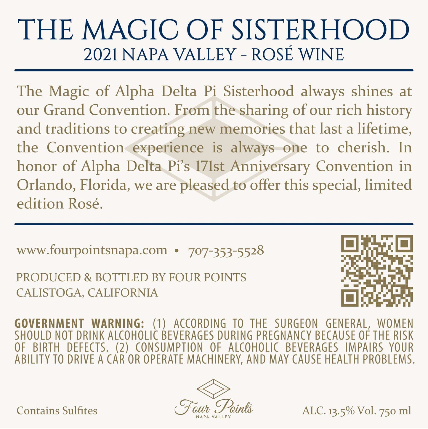 The Magic of Sisterhood - 2021 Rosé - Napa Valley