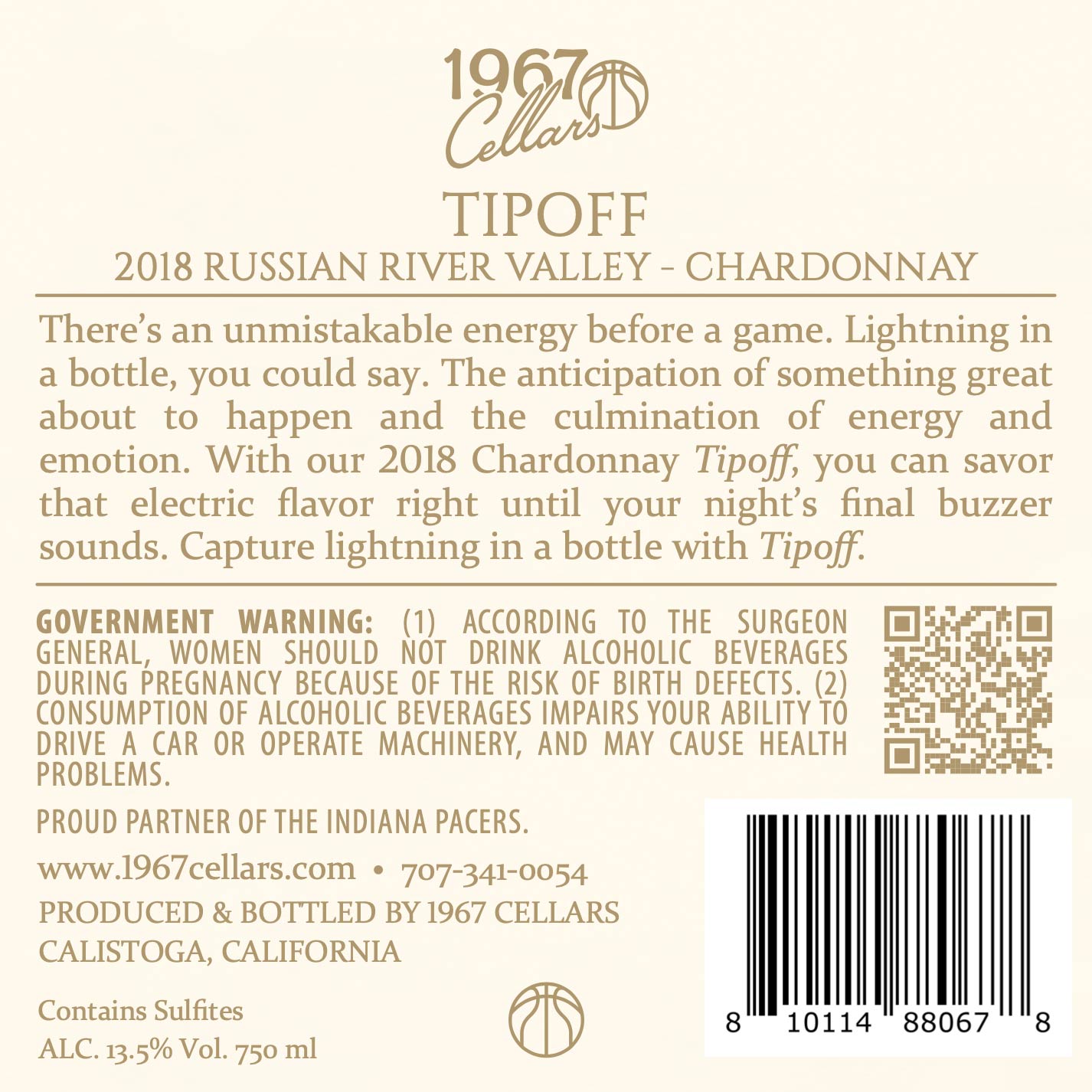 Tipoff - 2018 Chardonnay - Russian River Valley