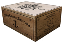 6-Bottle Wood Crate