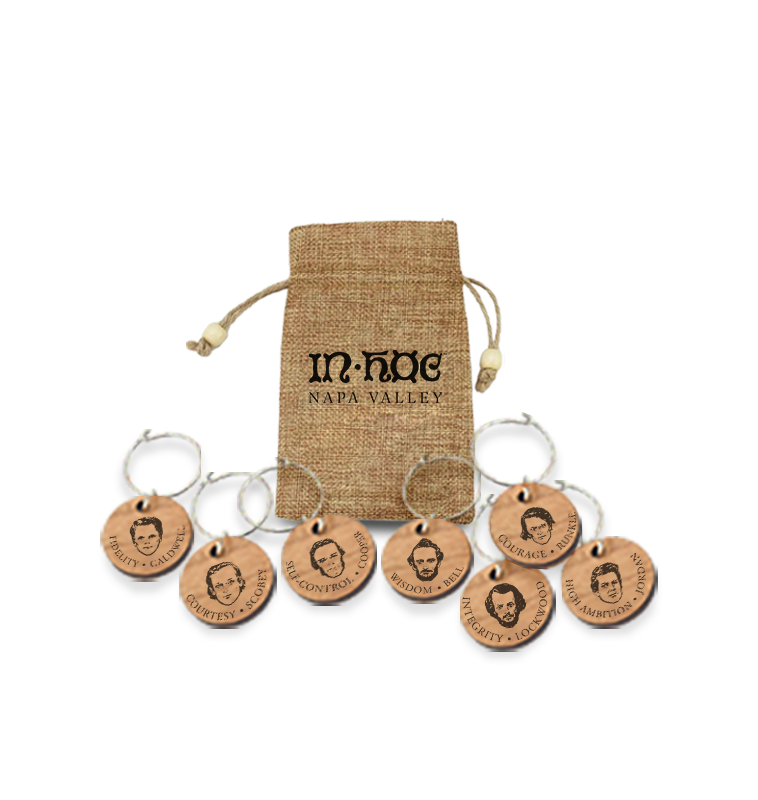 Wine Charms with Bag