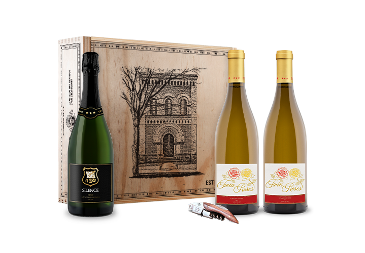 Twin Roses & Silence Gift Box Set