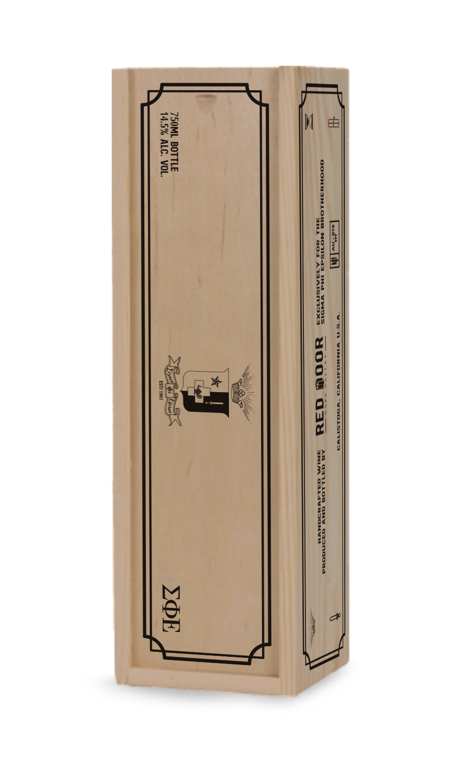Single Wood Crate