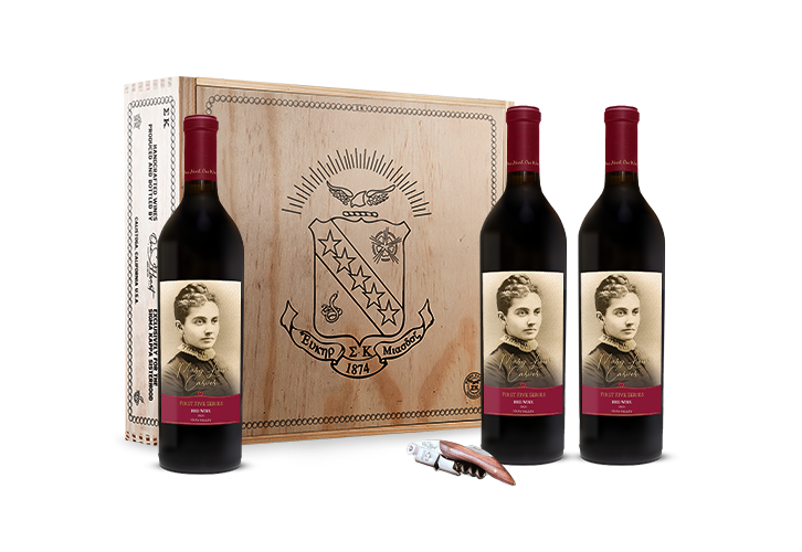 Mary Low Carver Red Gift Box Set