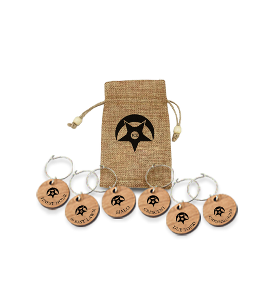 Wine Charms with Bag