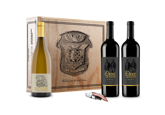 Deke Gentleman & Chardonnay Gift Box Set