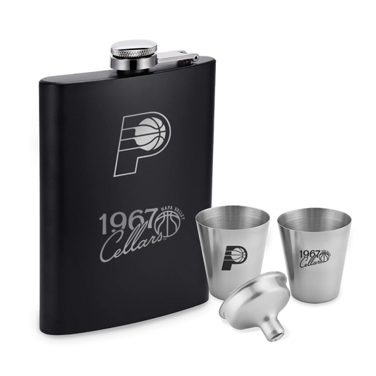 Black Flask Set