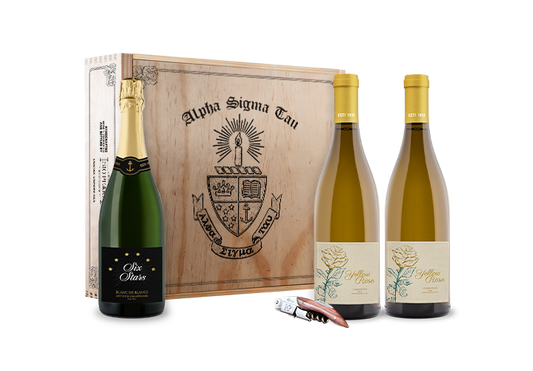 Yellow Rose & Sparkling Gift Box Set