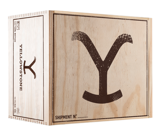 6-Bottle Wood Crate