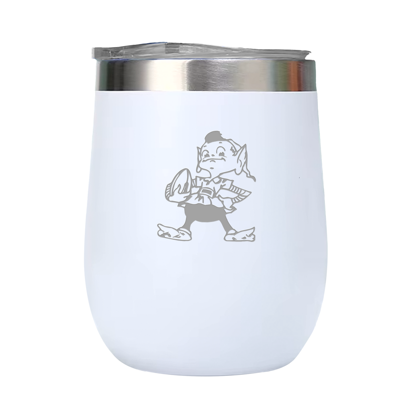 12oz Double Wall Stainless Steel Wine Tumbler with Lid