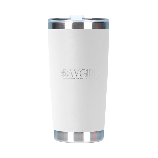 20oz Double Wall Stainless Steel Tall Tumbler with Lid