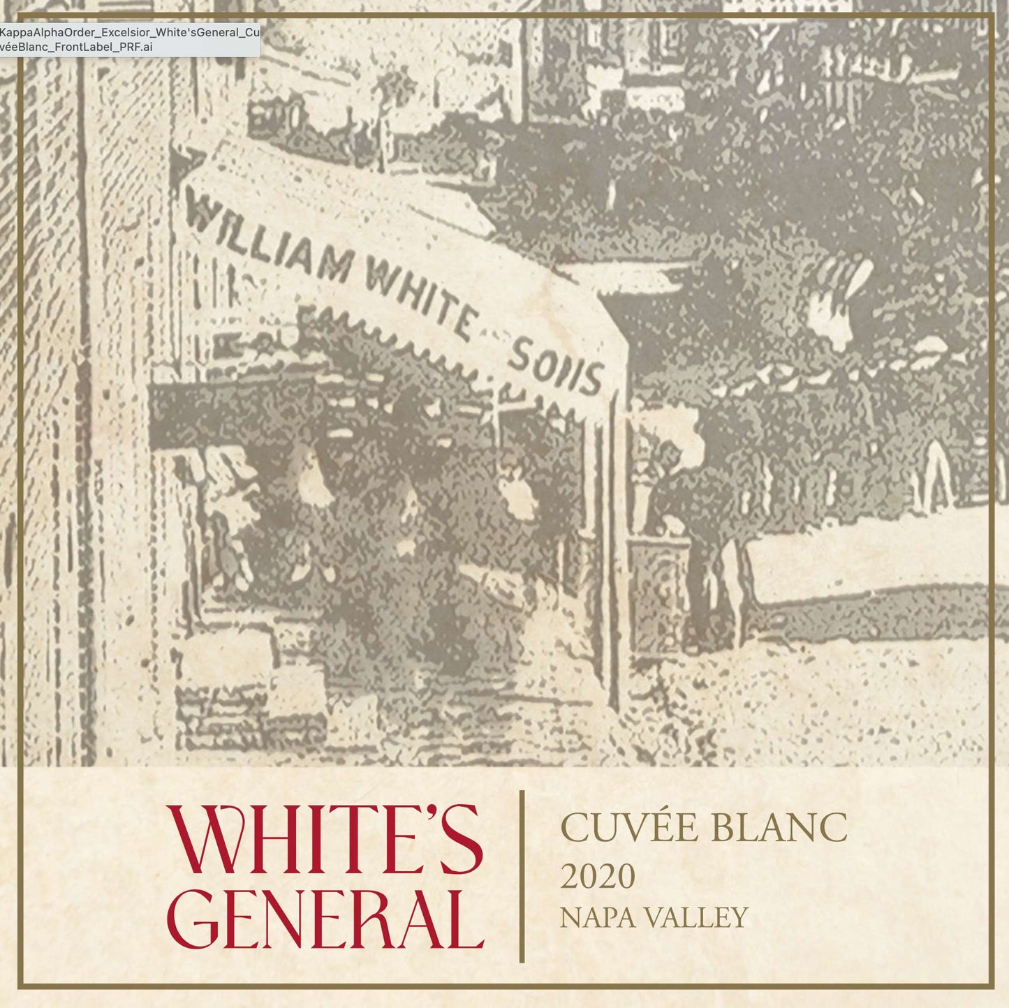 White’s General - 2020 Cuvée Blanc - Napa Valley