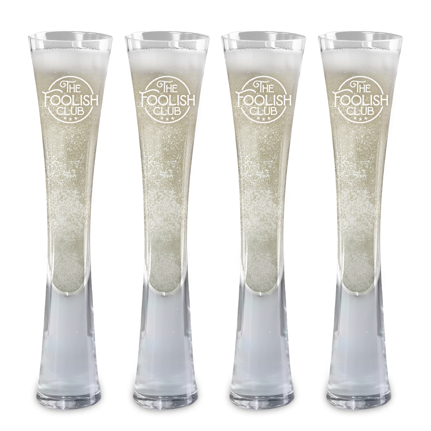 Hand Blown Artisan Crafted Champagne Flute