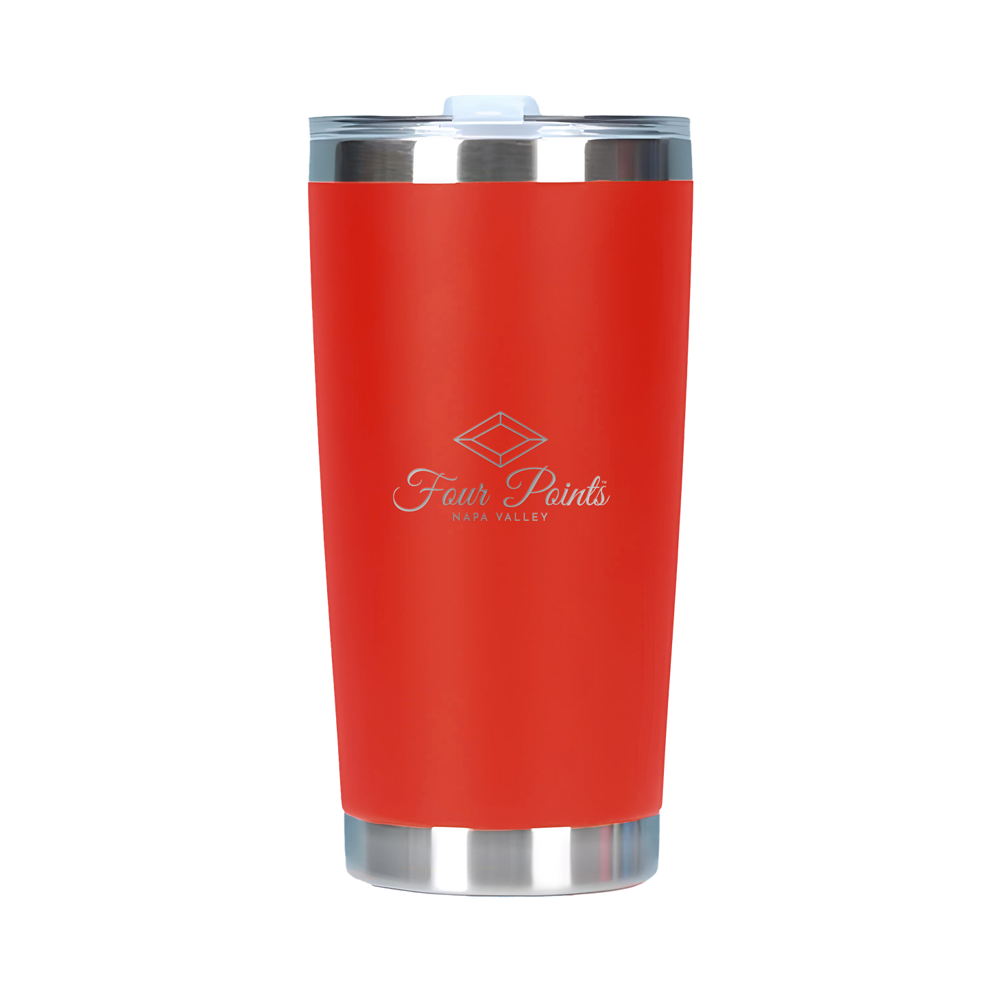 20oz Double Wall Stainless Steel Tall Tumbler with Lid