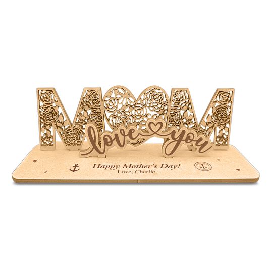 3D Wood Card - Mother's Day