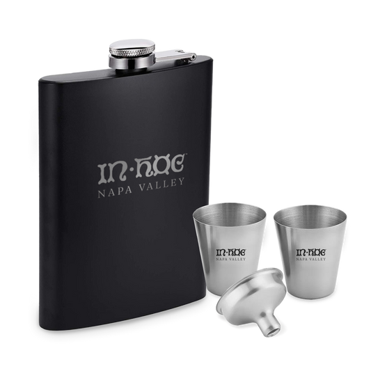 Black Flask Set