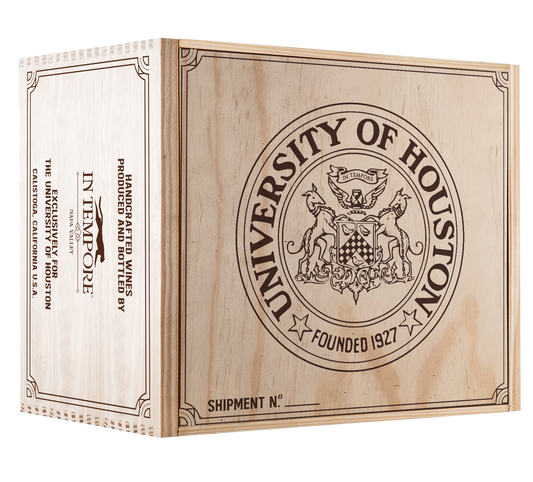 6-Bottle Wood Crate