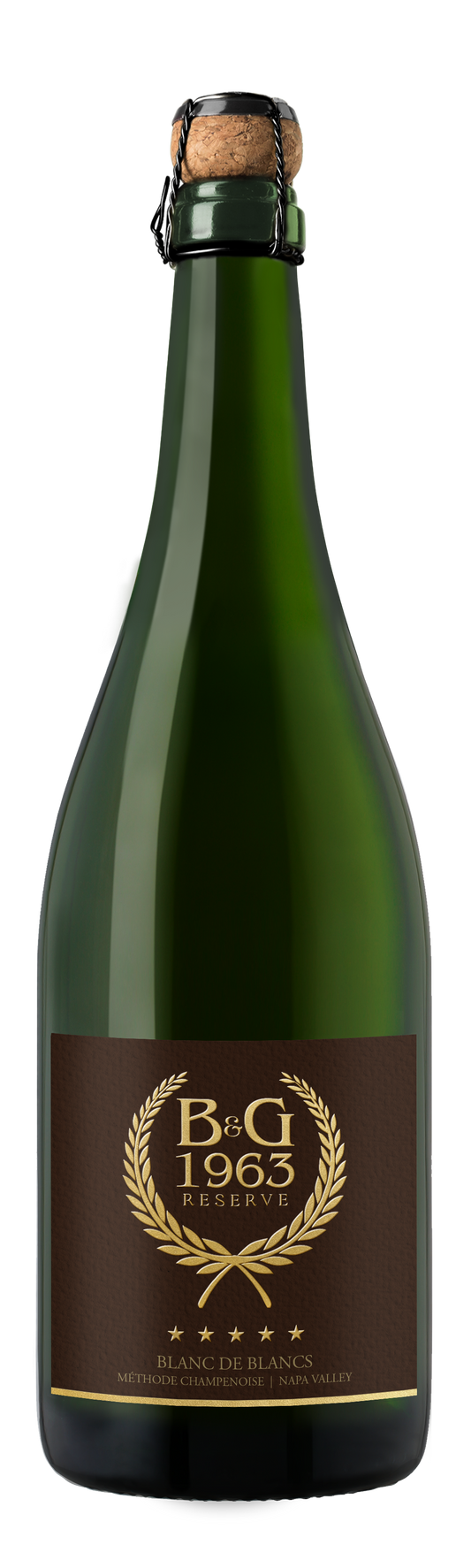 B&G 1963 Reserve - Sparkling Blanc de Blancs - Méthode Champenoise - Napa Valley