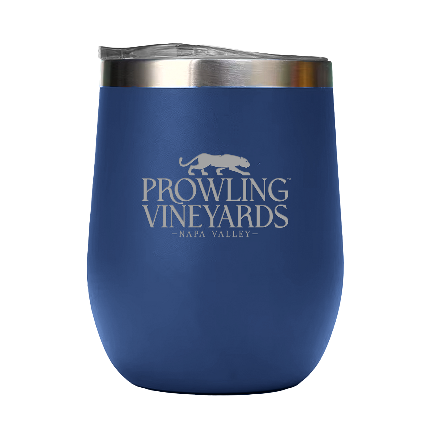 12oz Double Wall Stainless Steel Wine Tumbler with Lid