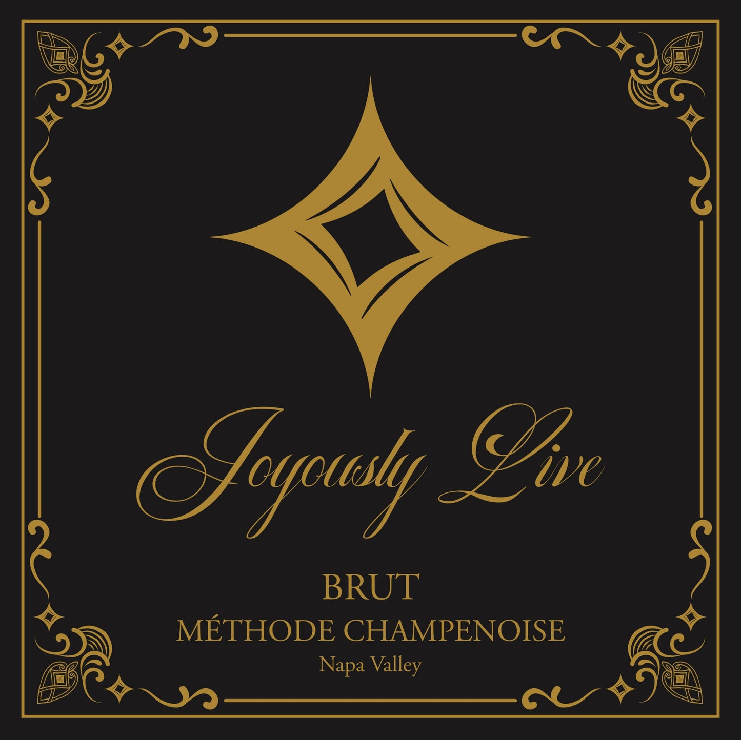 Joyously Live - Sparkling Brut – Méthode Champenoise – Napa Valley