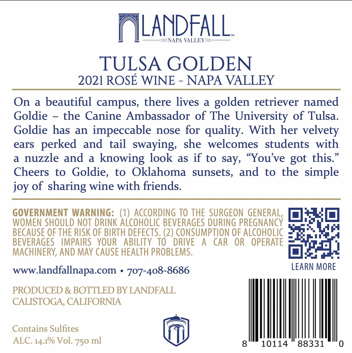 Tulsa Golden - 2021 Rosé - Napa Valley