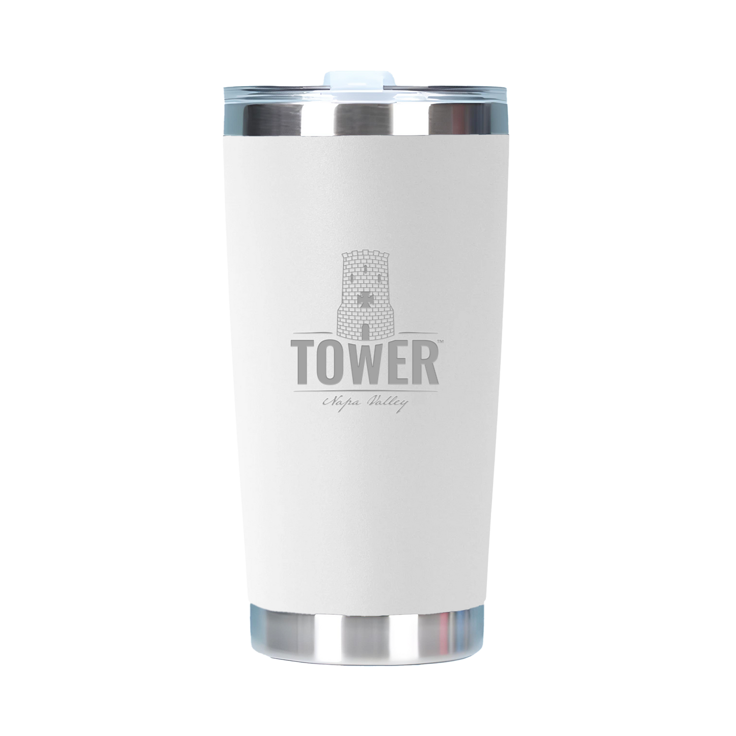 20oz Double Wall Stainless Steel Tall Tumbler with Lid