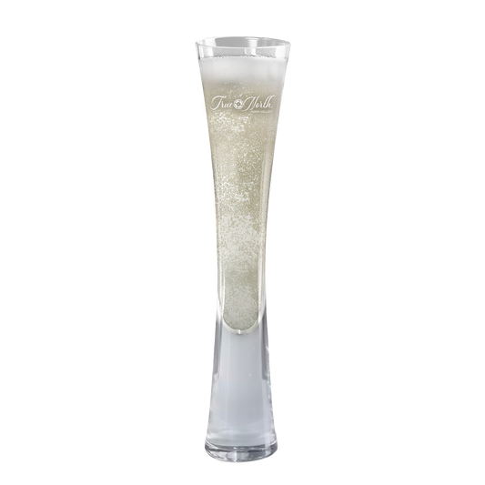 Hand Blown Artisan Crafted Champagne Flute