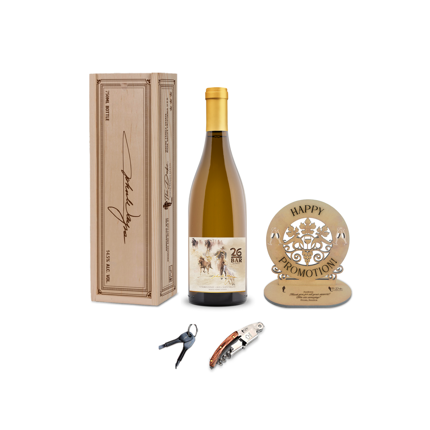 "Happy Promotion" Chardonnay