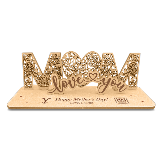 3D Wood Card - Mother's Day