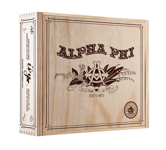 3-Bottle Wood Crate