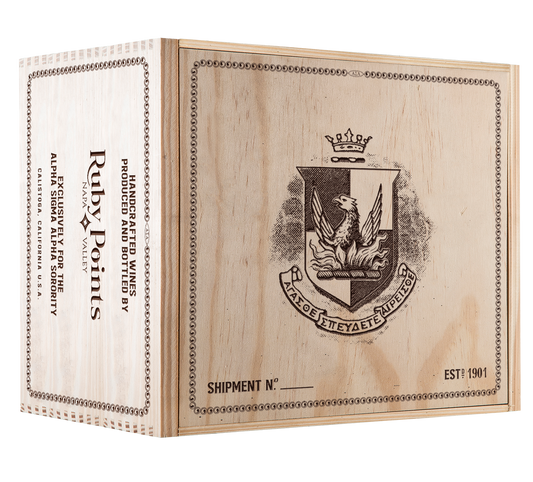 6-Bottle Wood Crate