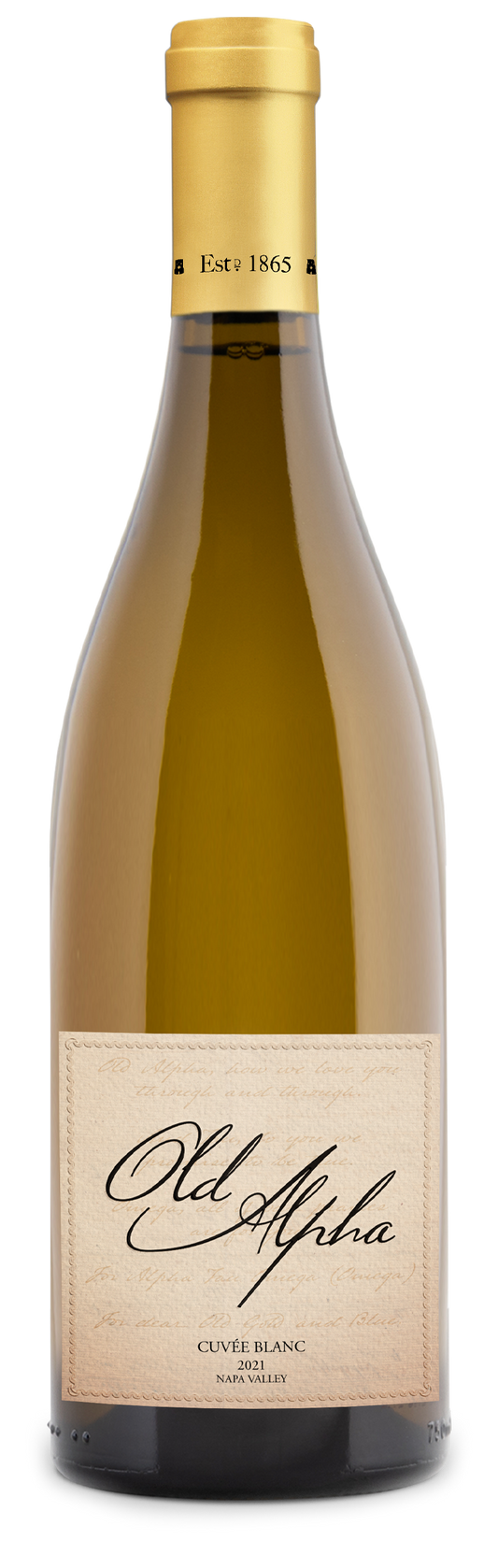 Old Alpha - 2021 Cuvée Blanc - Napa Valley