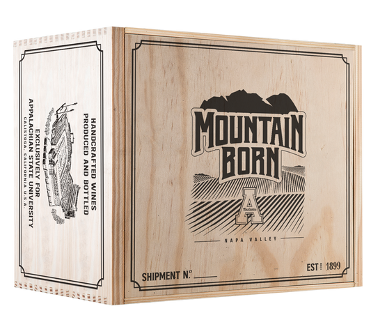 6-Bottle Wood Crate