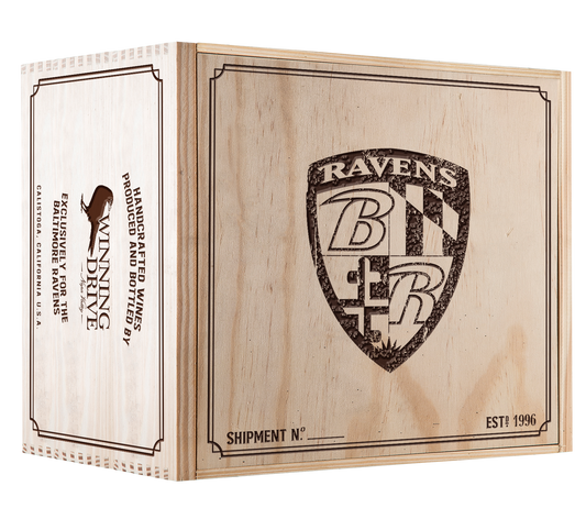 6-Bottle Wood Crate