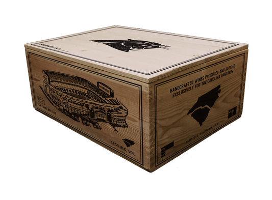 6-Bottle Wood Crate