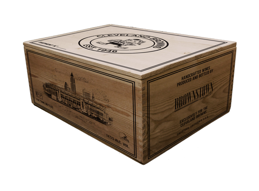 6-Bottle Wood Crate