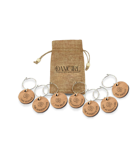 Wine Charms with Bag