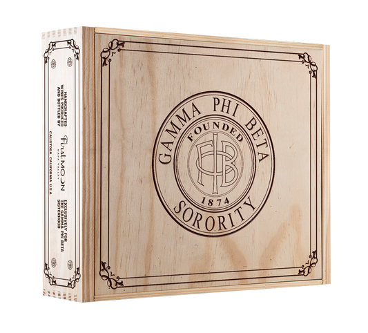 3-Bottle Wood Crate