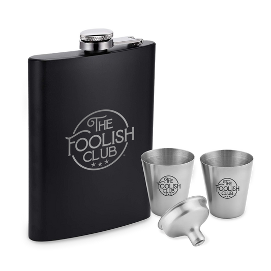 Black Flask Set