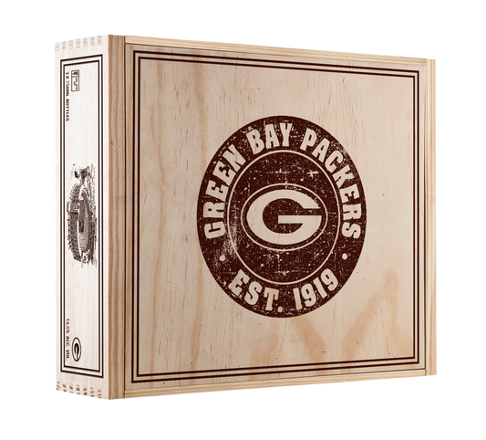 3-Bottle Wood Crate