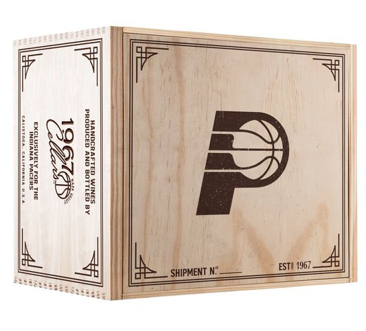 6-Bottle Wood Crate