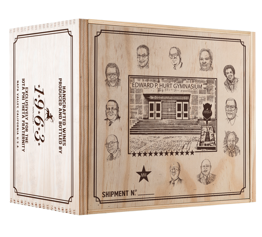 6-Bottle Wood Crate