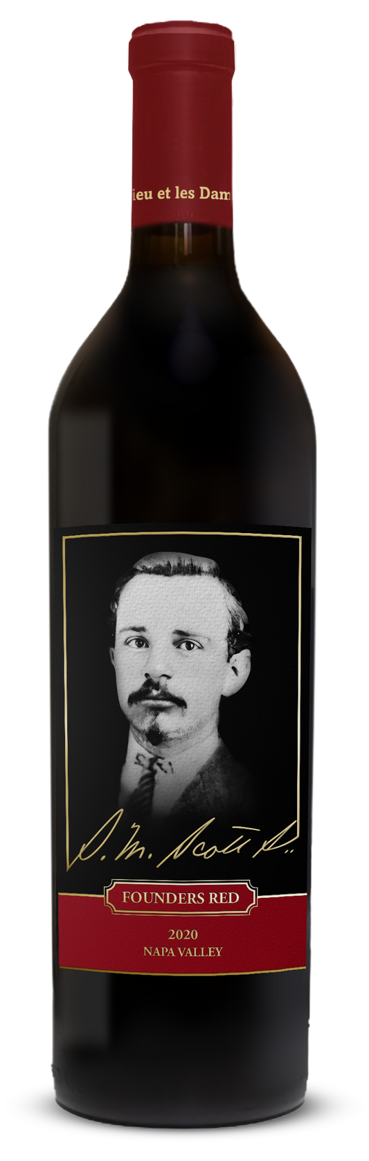 Founders Red - Stanhope McClelland Scott - 2020 Red Wine - Napa Valley