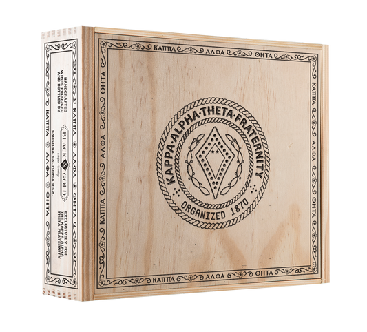 3-Bottle Wood Crate