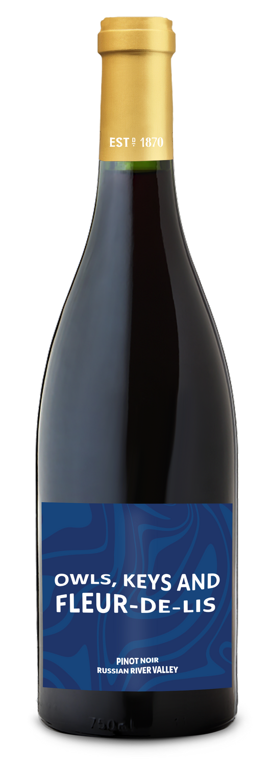 Owls, Keys and Fleur-De-Lis - 2021 Pinot Noir - Russian River Valley