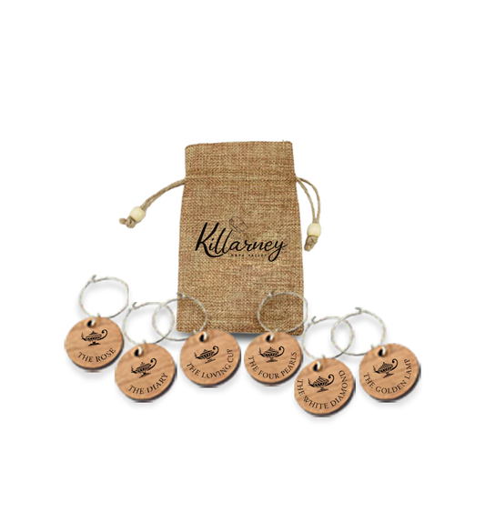 Wine Charms with Bag