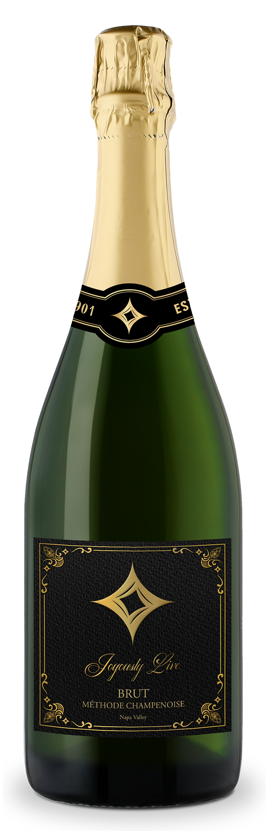 Joyously Live - Sparkling Brut – Méthode Champenoise – Napa Valley