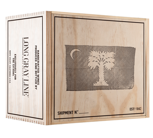 6-Bottle Wood Crate