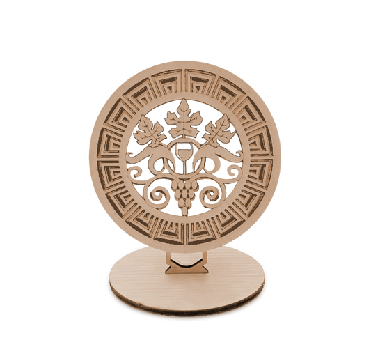 3D Wood Card