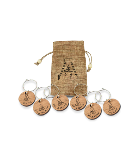 Wine Charms with Bag