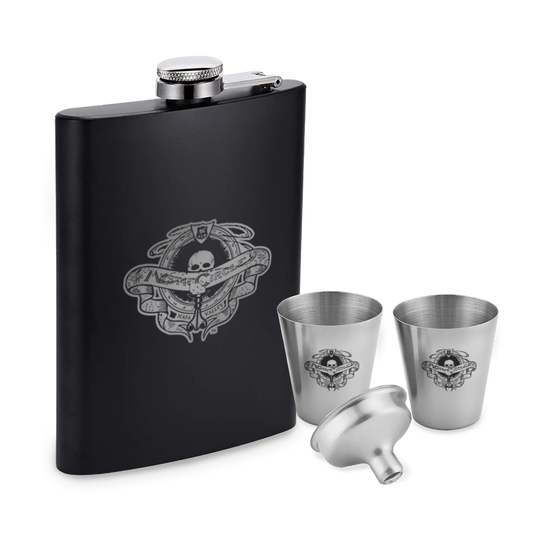 Black Flask Set